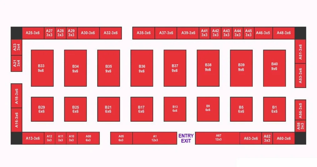 Official Exhibition Floor Plan